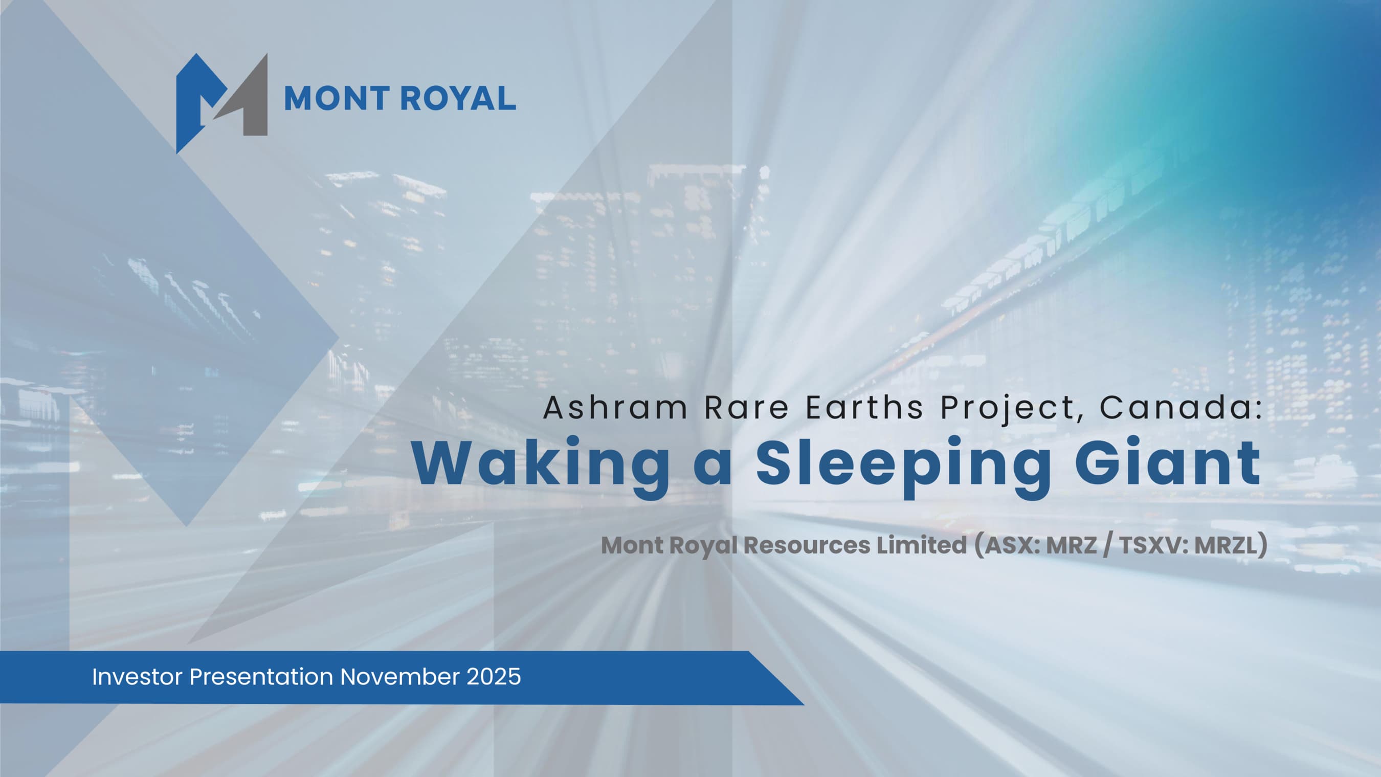Investor Presentation November 2025